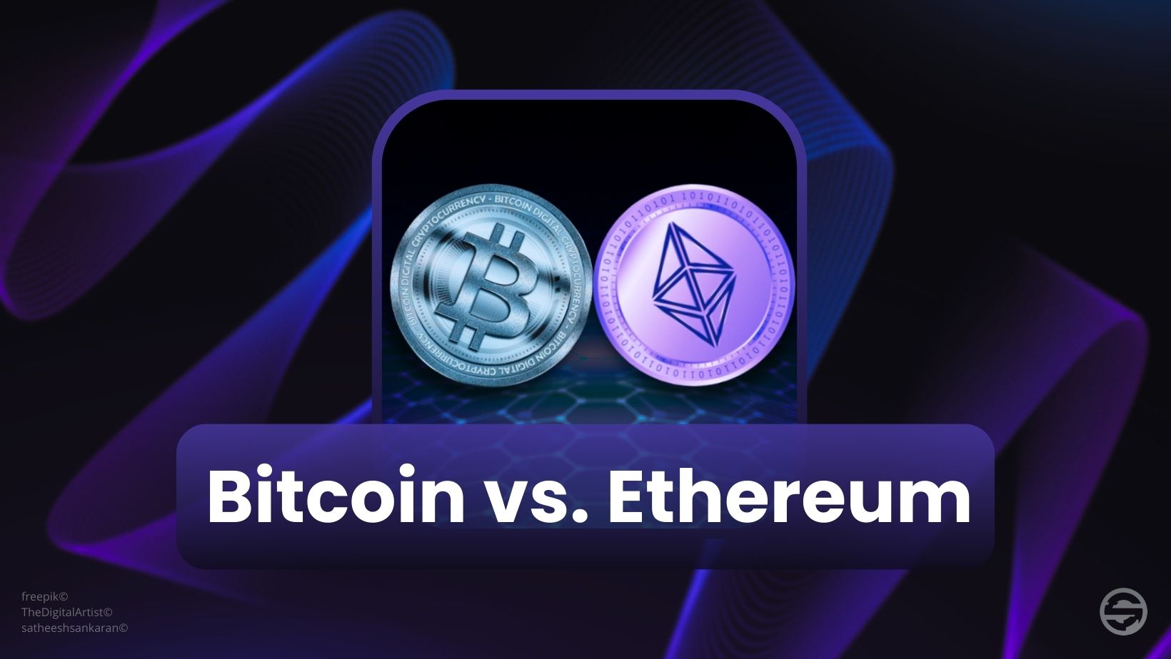 The main distinctions between Bitcoin (BTC) and Ethereum (ETH)